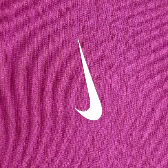 Nike One Tight Fit Mid Rise Full Length Training Legging Small Pink - Picture 2 of 8